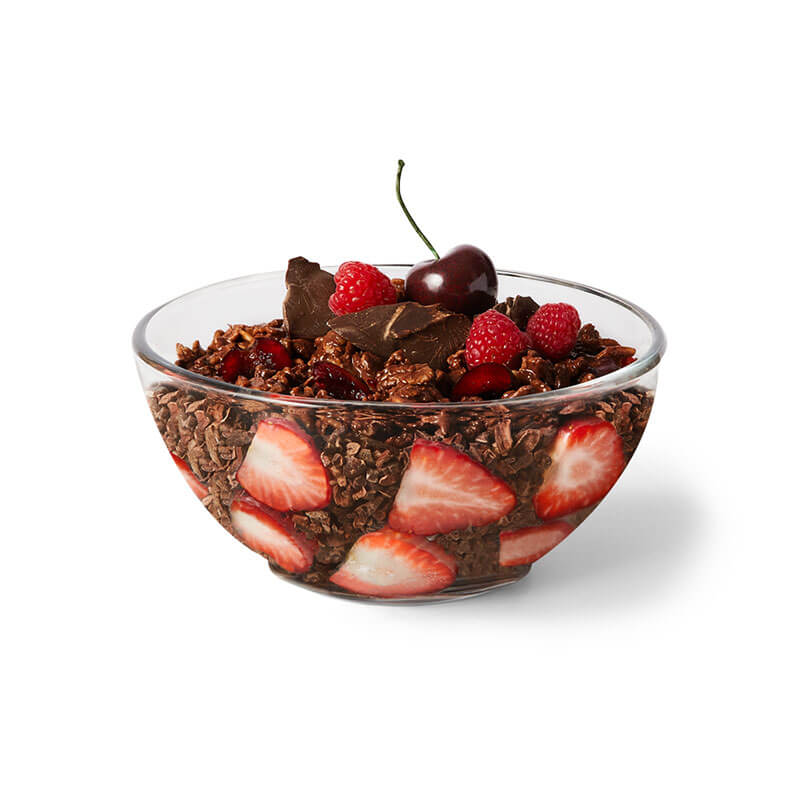 cherry oat bowl