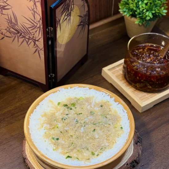 五常大米 | 姜蓉钵仔饭 | Wuchang· Ginger Claypot Rice