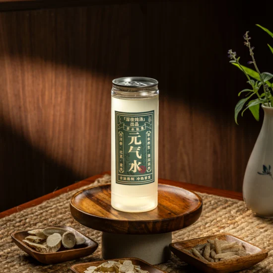 补气提神·生津止渴|元气水 360ml|Energy Boost · Vital Qi Drink