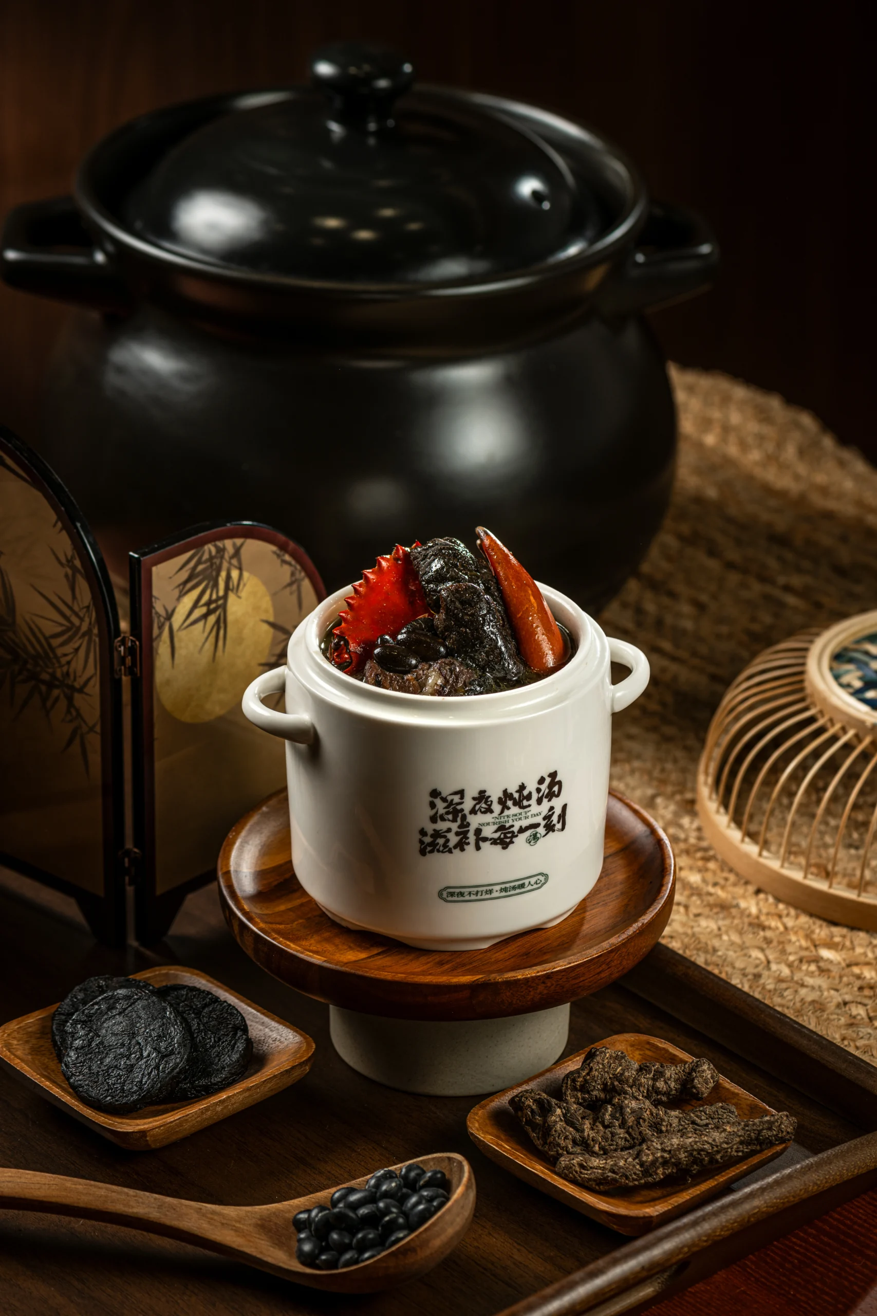 滋阴养血·补肾填精｜老熟地鲜蟹汤｜Nourish Yin & Blood · Rehmannia & Fresh Crab Soup