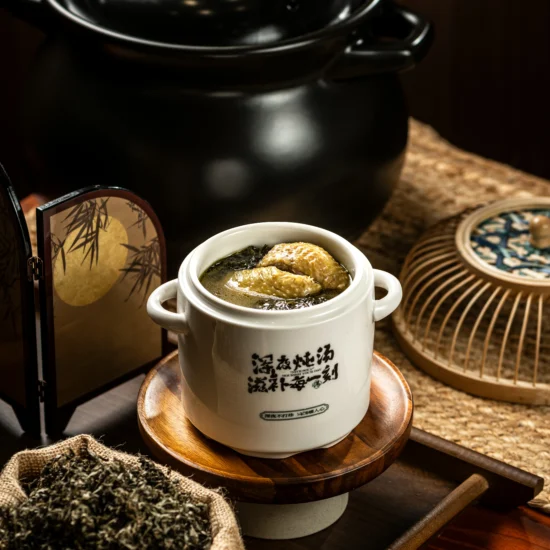 驱寒养宫·补虚养血|老艾草土鸡汤|Warm Uterus & Tonify Blood · Mugwort Native Chicken Soup
