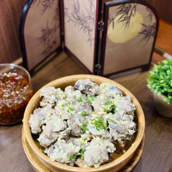 五常大米香芋蒜香排骨 |	Wuchang·Taro and Garlic Spare Ribs Rice