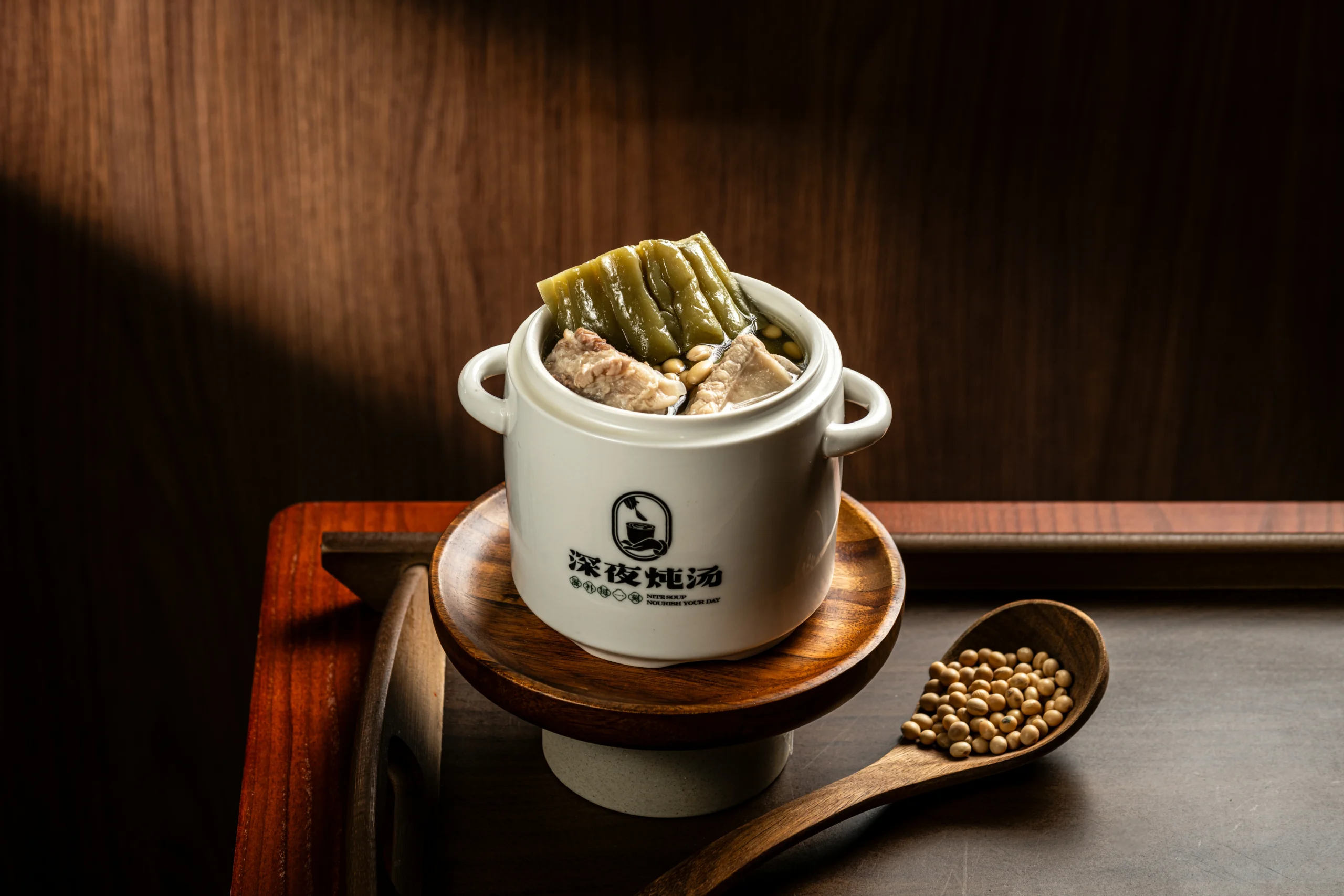清热降火·祛湿消胀｜苦瓜黄豆排骨汤｜	Reduce Heat & Dampness · Bitter Gourd Soybean Pork Rib Soup