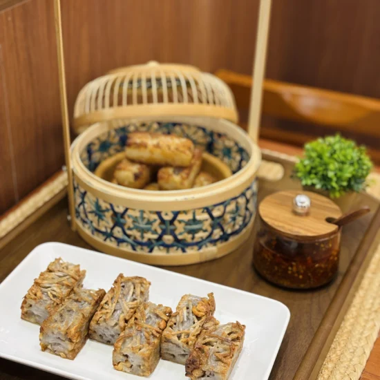 香煎芋头糕 | Pan-fried Taro Cake