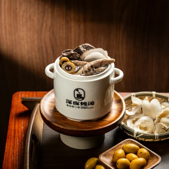 清肺止咳·缓解咽干|鲜橄榄猪肺汤| Clear Lungs & Relieve Cough · Fresh Olive & Pig Lung Soup