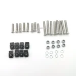 DA1132 Front Door Bolt Kit for Front Doors Defender Stainless Steel (2 Door Kit)